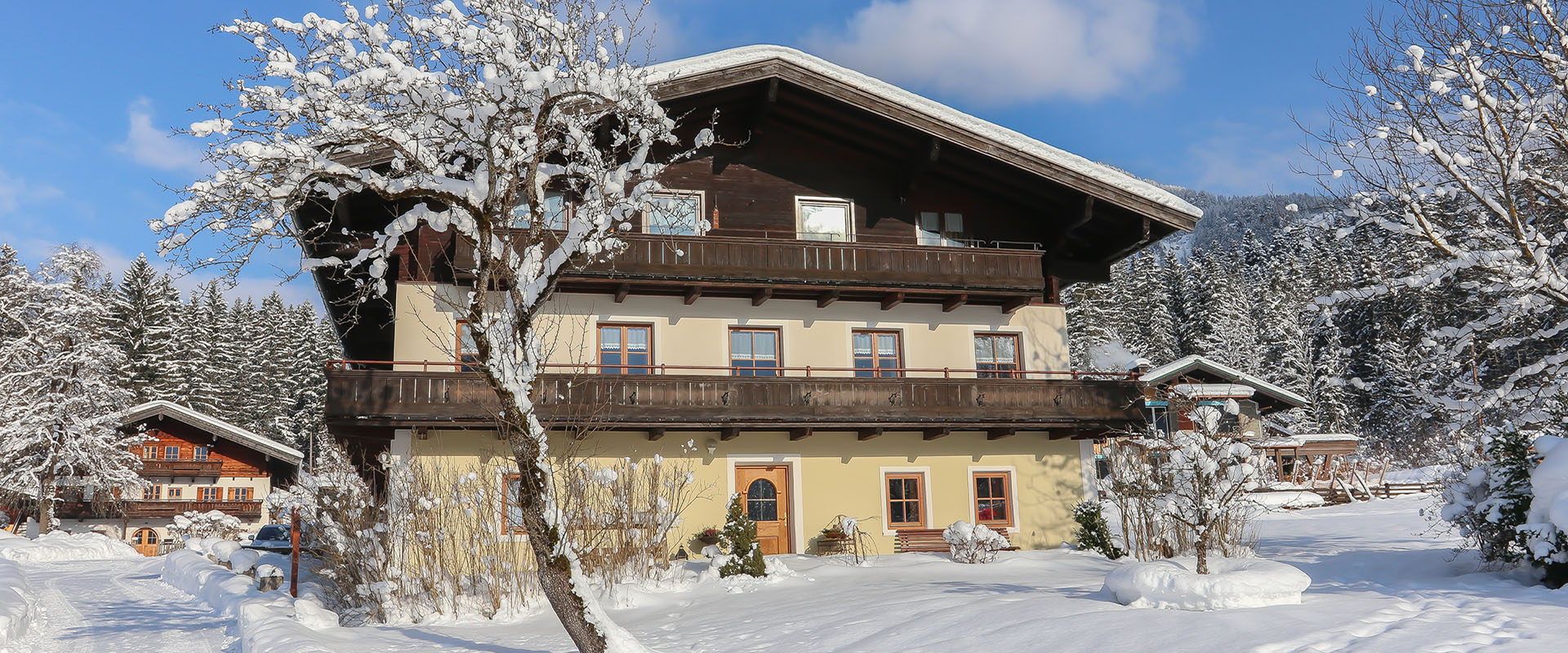 Winter Urlaub Lofer Ferienwohnung Eder 2551